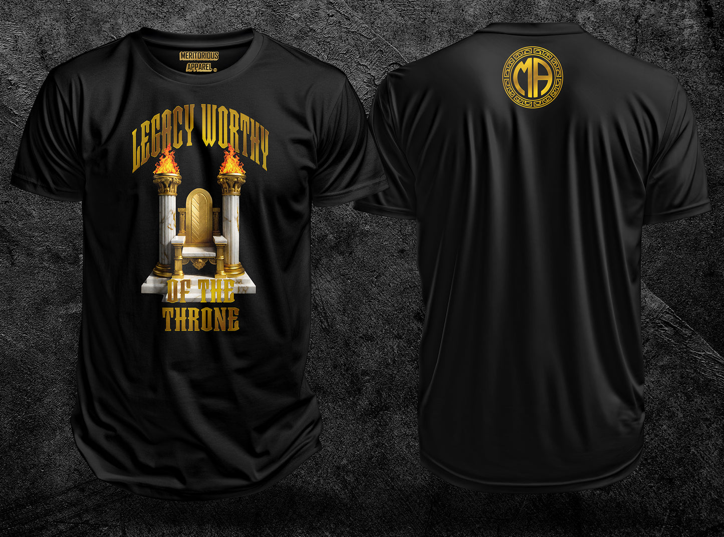 MARBLE THRONE TEE